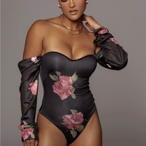 Black Clarissa bodysuit
